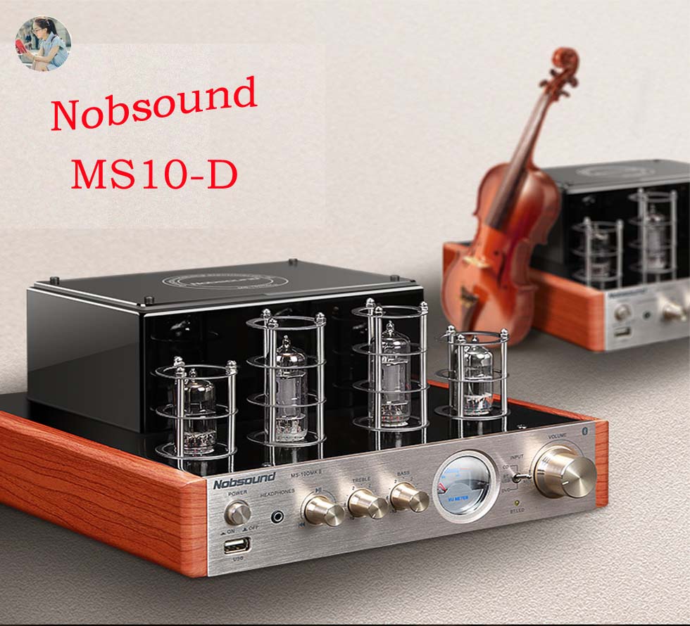2022 Nobsound MS-10DMK  6P1  Ʃ , ߿ ׷ , ÷ , 2x25W, AC220V ׷̵ 